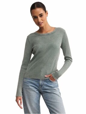 Z Supply Women's Arlet Thermal Mini Long Sleeve Top size Large NWT